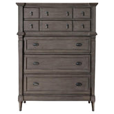 Coaster Alderwood 5-drawer Chest French Grey Model 223125